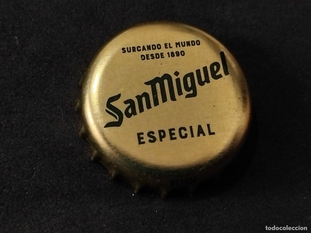 Coleccionismo de cervezas: CHAPA CERVEZA SAN MIGUEL ESPECIAL - R13304 - USADA EN MUY BUEN ESTADO - ESPA&Ntilde;A