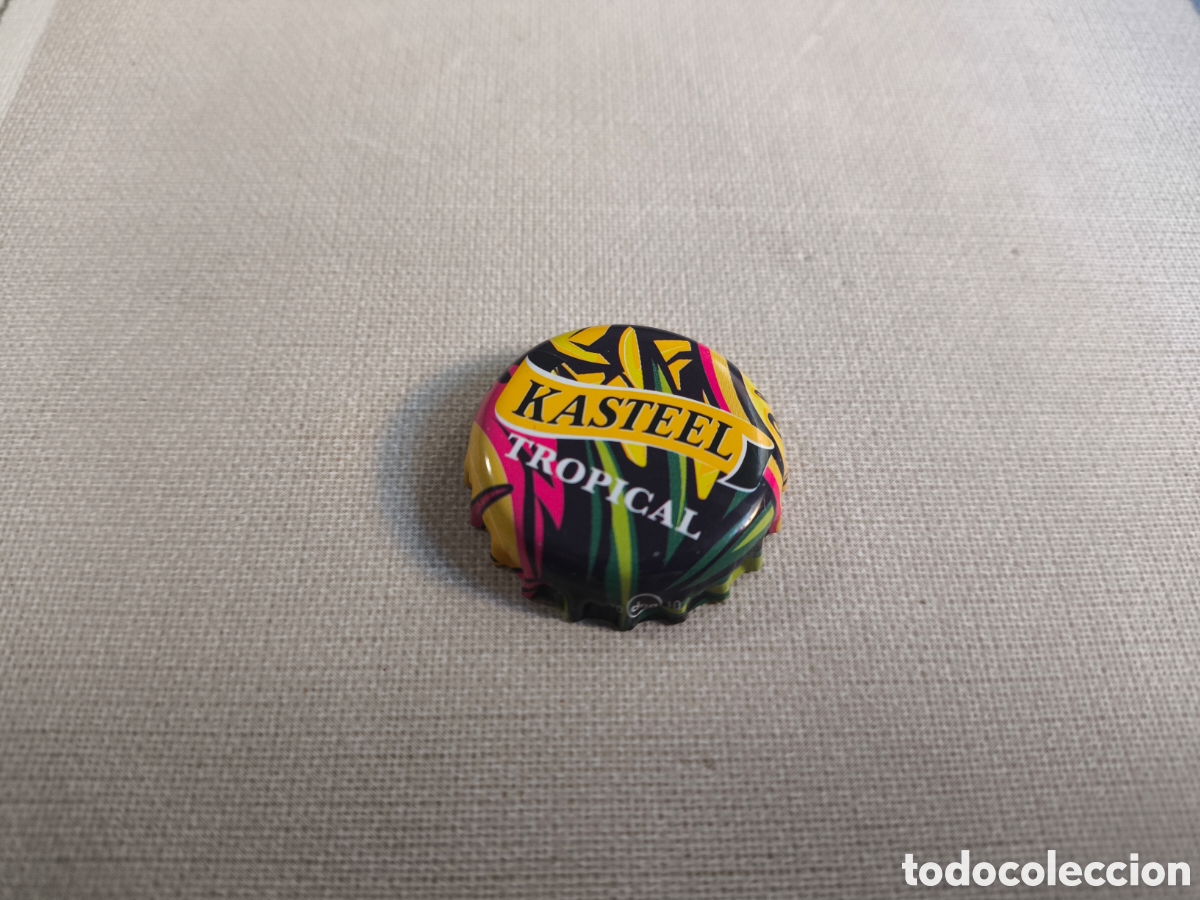 Coleccionismo de cervezas: Chapa Cerveza Kasteel Tropical (DAP)