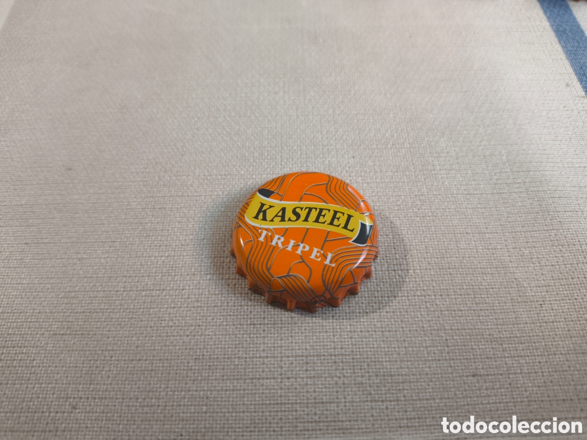 Coleccionismo de cervezas: Chapa Cerveza Kasteel Tripel 4 (DAP)