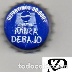 Coleccionismo de cervezas: chapa - refresco - ESPA&Ntilde;A - Pepsi