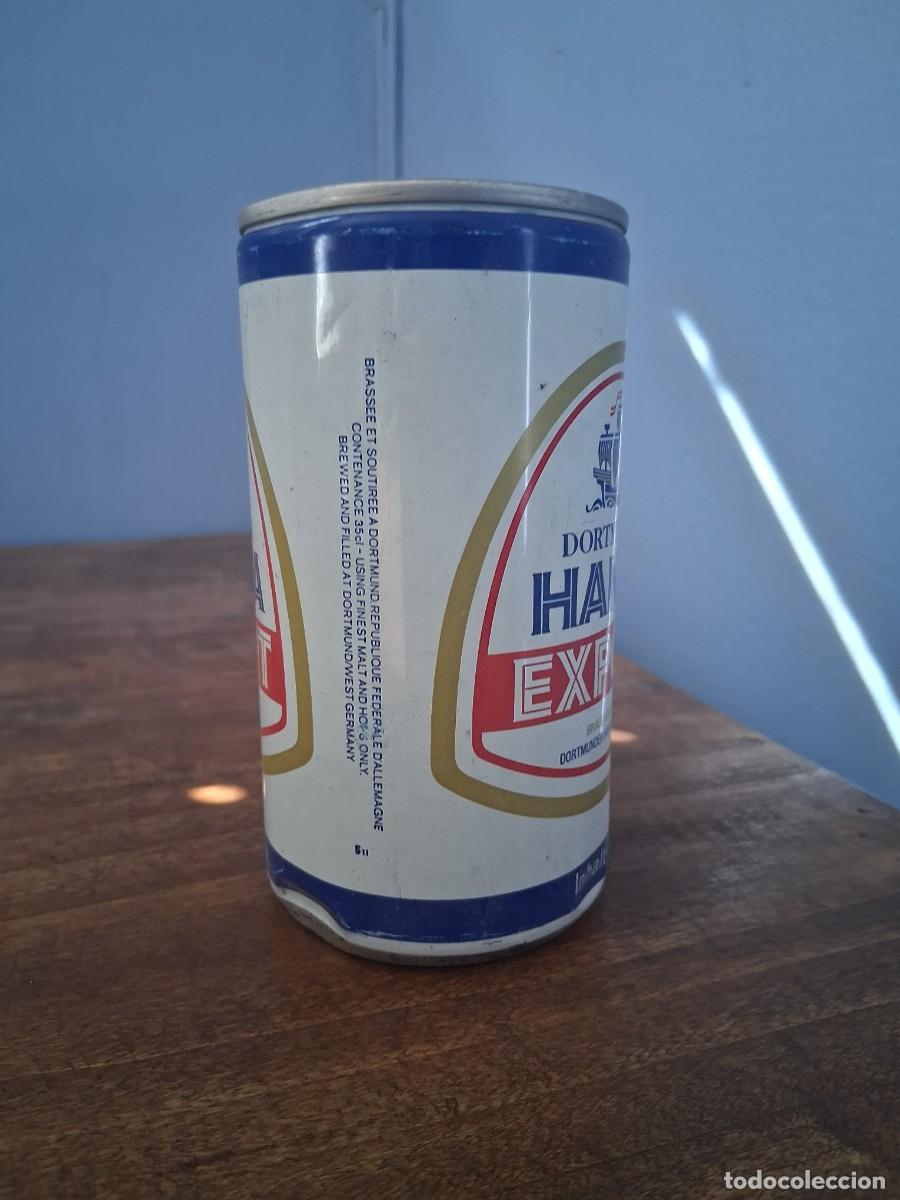 Coleccionismo de cervezas: Lata cerveza Hansa export Dortmunder - Foto 3