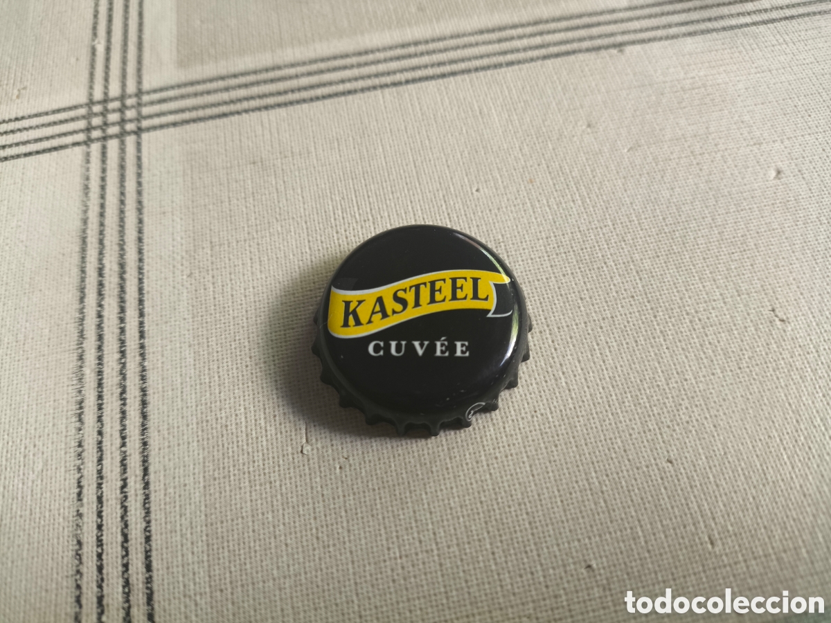 Coleccionismo de cervezas: Chapa Cerveza Kasteel Cuv&eacute;e (DAP)