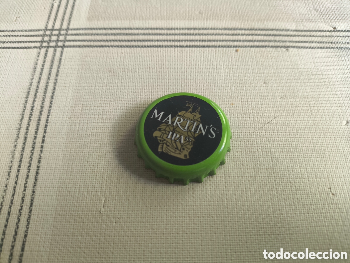 Coleccionismo de cervezas: Chapa Cerveza Martins Ipa 2