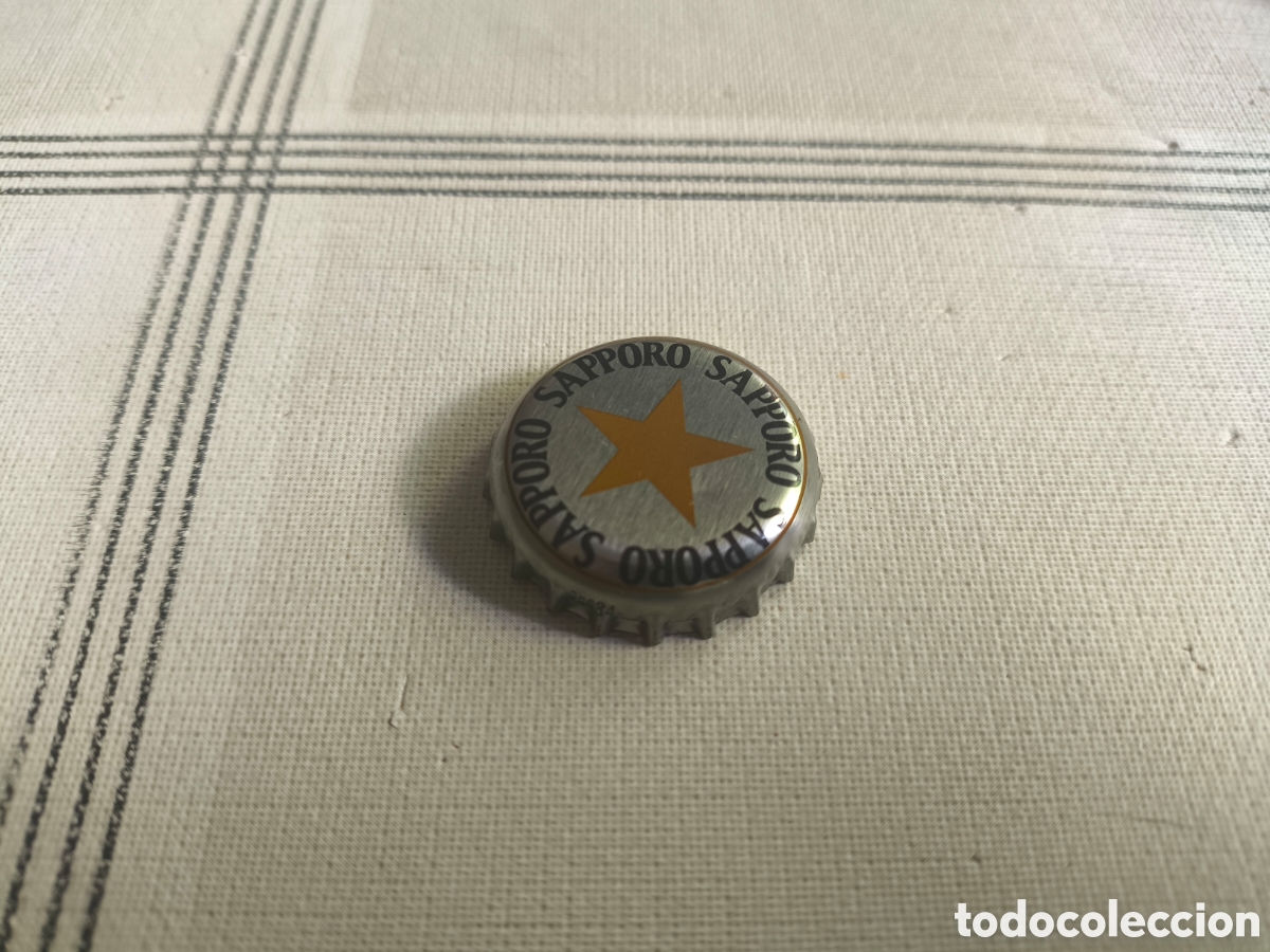 Coleccionismo de cervezas: Chapa Cerveza Sapporo (CP)