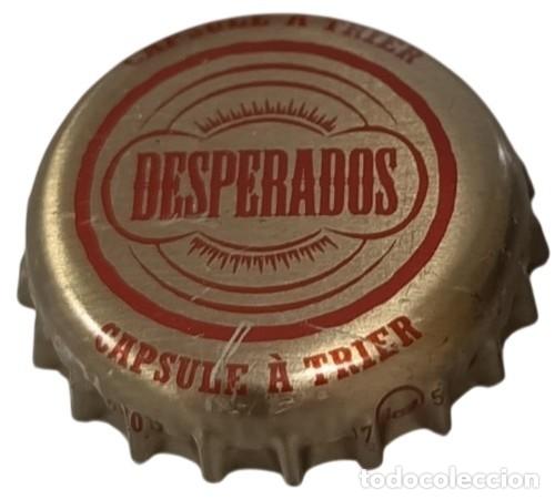 Coleccionismo de cervezas: Capsule de Bi&egrave;re Beer Crown Cap Desperados Capsule &agrave; Trier RP966 tap&oacute;n corona