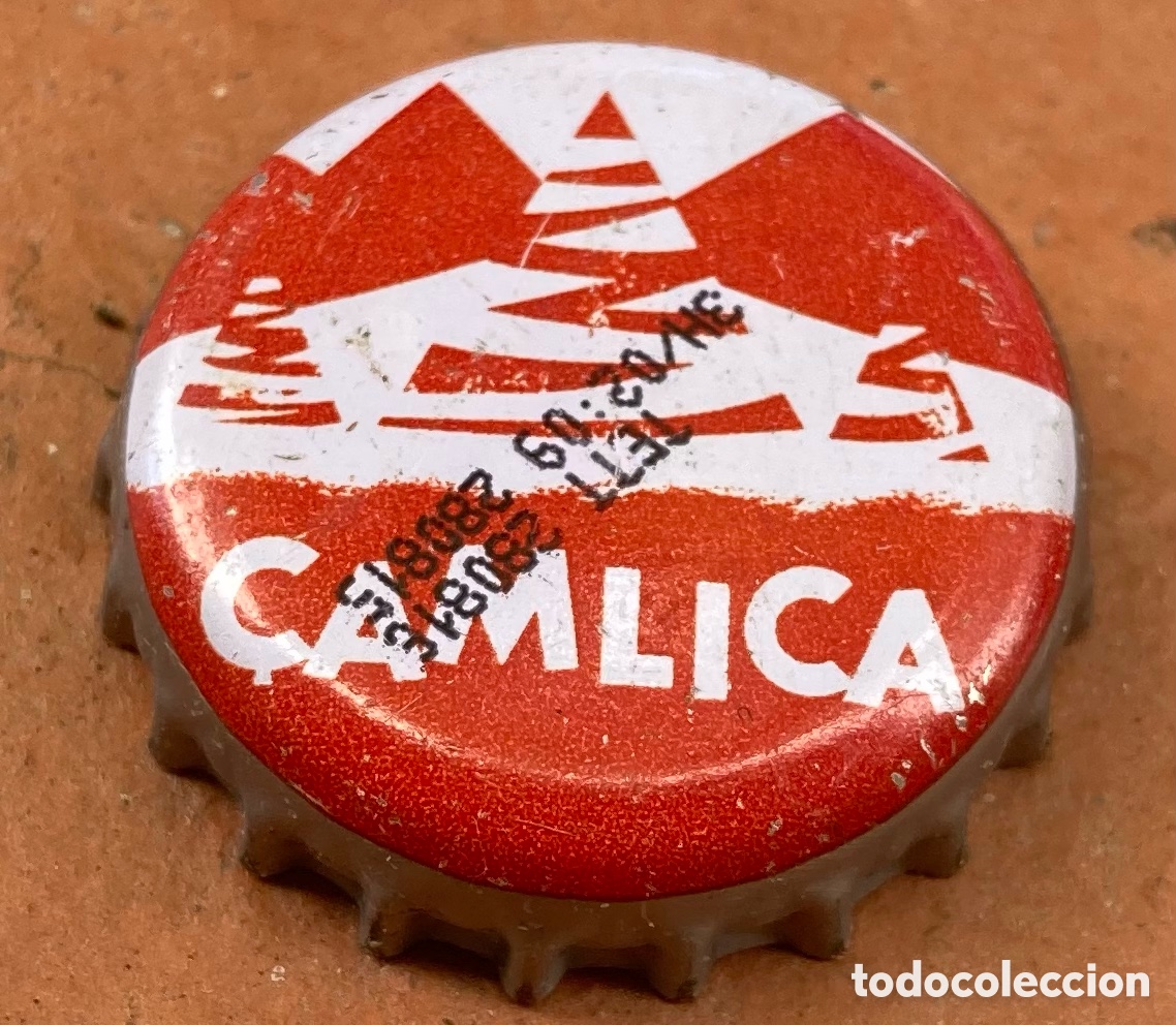 Coleccionismo de cervezas: BOTTLE CAP CHAPA CAPSULE TAPPI TAP&Oacute;N CORONA SODA REFRESCO CAMLICA.TURQUIA-LOTE N. 329--CARMANJO