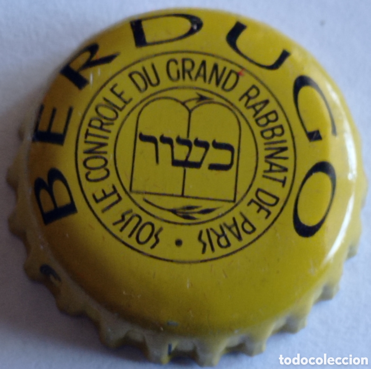 Collectable Beer: CHAPON TAPON CORONA DE FRANCIA PARIS-CACHER