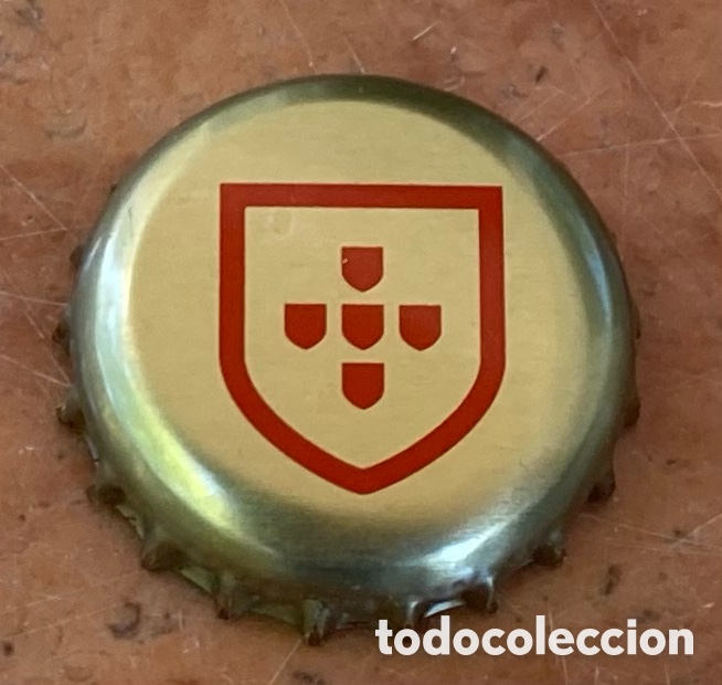 Coleccionismo de cervezas: BOTTLE CAP CHAPA CAPSULE BEER BIER TAP&Oacute;N CORONA CERVEZA CERVEJA SAGRES.PORTUGAL-LOTE N.4154-CARMANJO