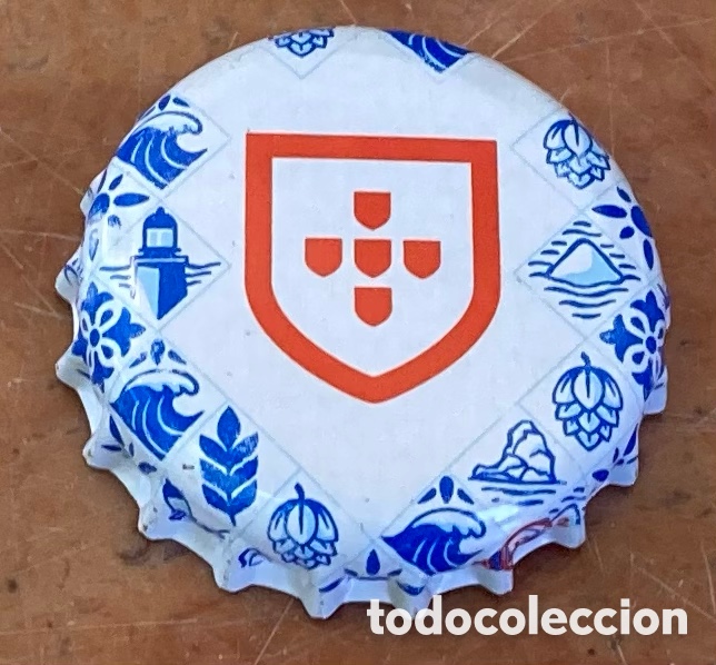 Coleccionismo de cervezas: BOTTLE CAP CHAPA CAPSULE BEER BIER TAP&Oacute;N CORONA CERVEZA CERVEJA SAGRES.PORTUGAL-LOTE N.4156-CARMANJO