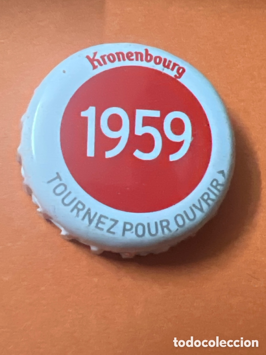 Coleccionismo de cervezas: T4X132/E4. CHAPA CERVEZA - KRONENBOURG