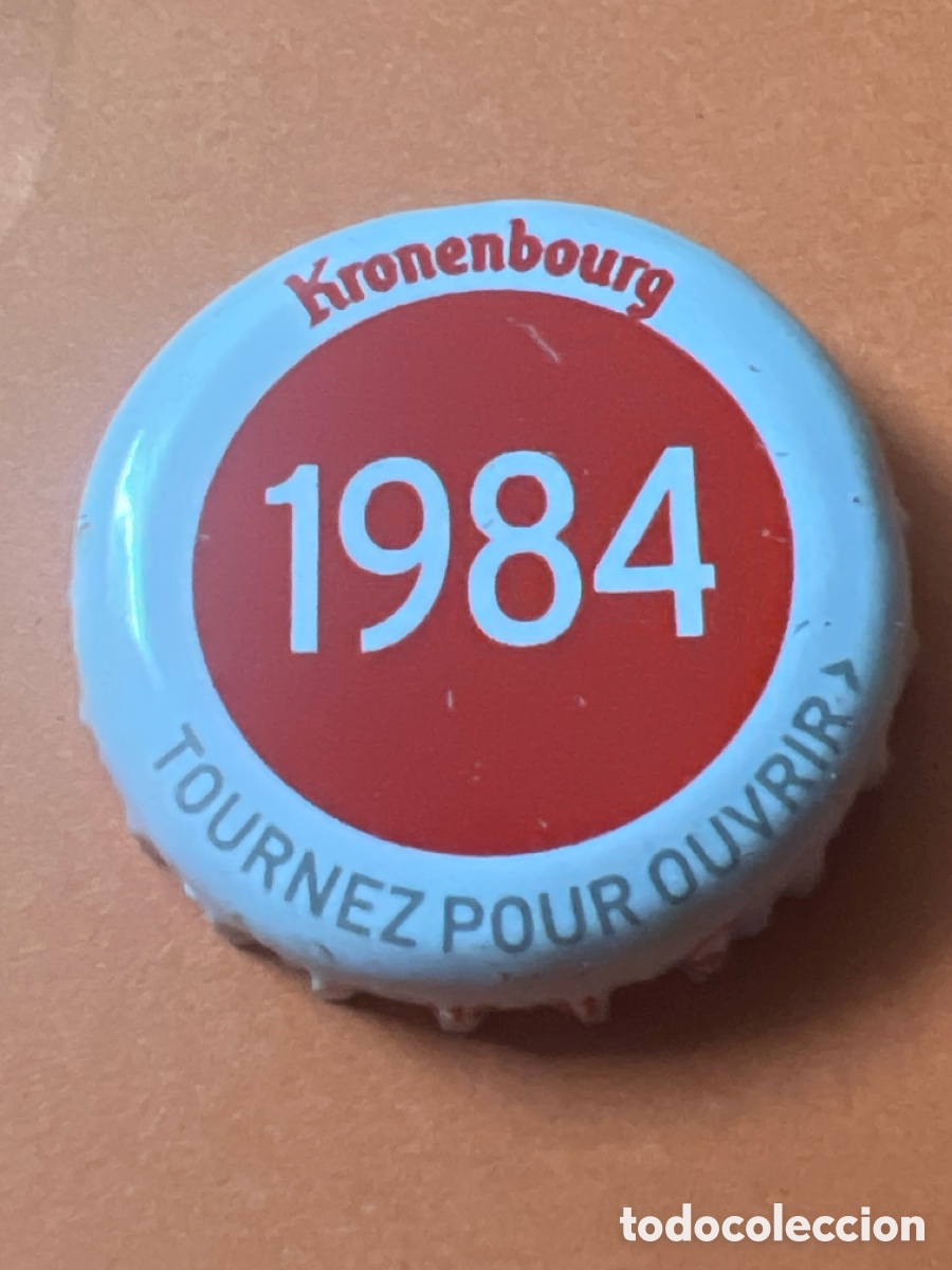 Coleccionismo de cervezas: T4X132/F6.CHAPA CERVEZA - KRONENBOURG