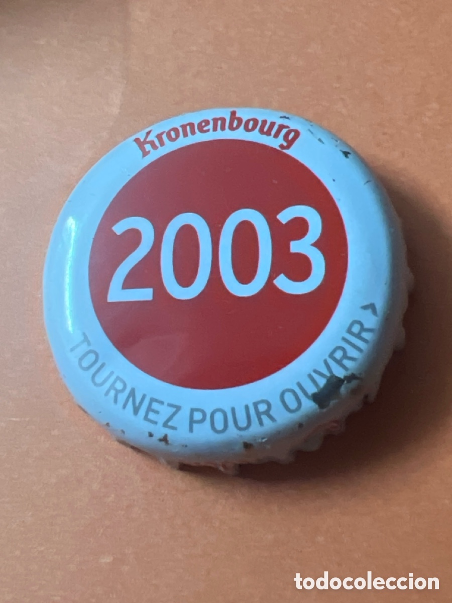Coleccionismo de cervezas: T4X132/H2. CHAPA CERVEZA - KRONENBOURG