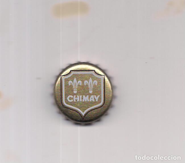 Coleccionismo de cervezas: 1 chapa marca Chimay de B&eacute;lgicacolor bronce