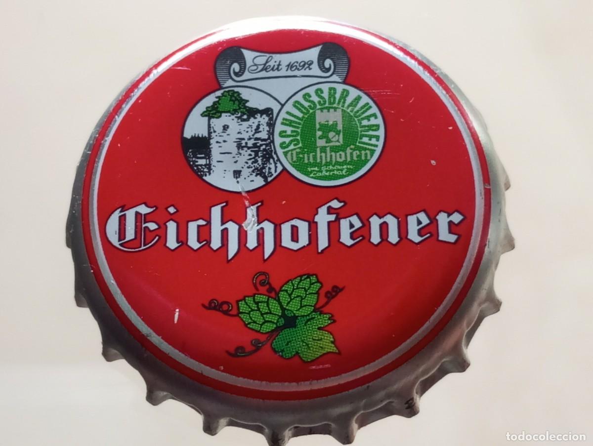 Coleccionismo de cervezas: Chapa tap&oacute;n corona de la cerveza alemana EICHHOFENER SEIT 1692
