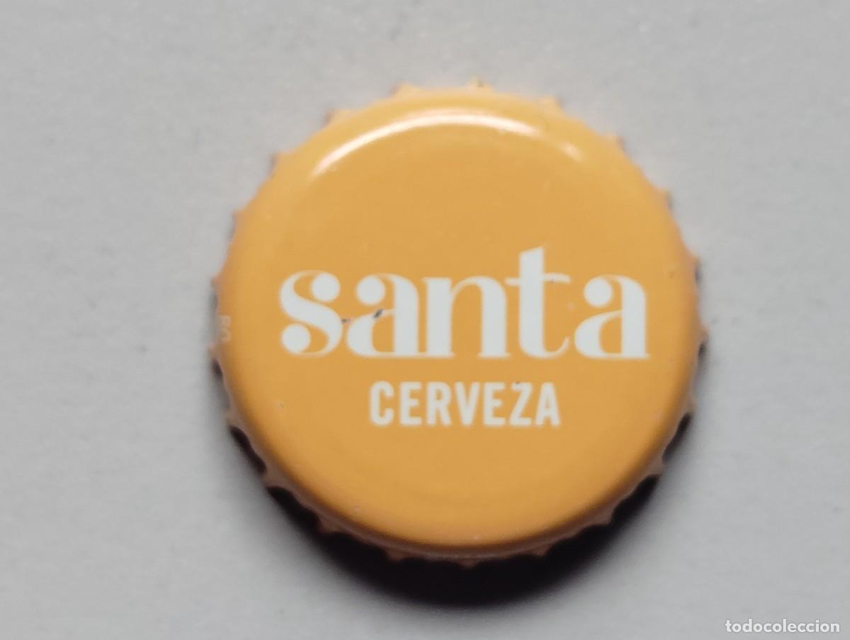 Coleccionismo de cervezas: TAPON CORONA CERVEZA ESPA&Ntilde;A ARTESANA SANTA (U). USADA