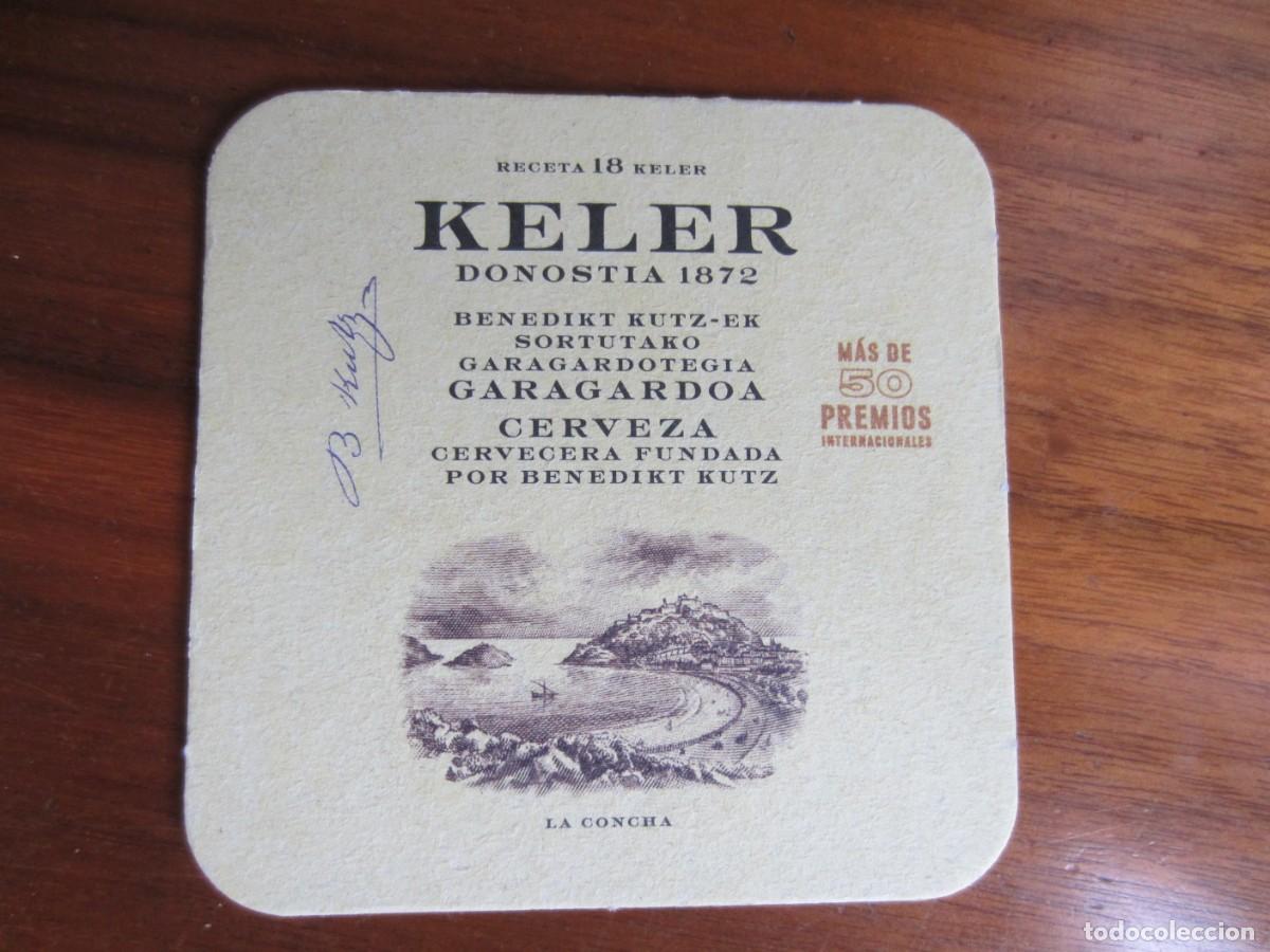 Coleccionismo de cervezas: POSAVASOS CERVEZA KELER