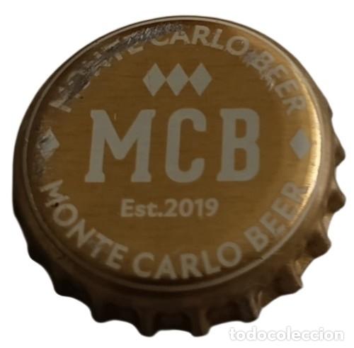 Coleccionismo de cervezas: Capsule de Bi&egrave;re Beer Crown Cap MCB Monte Carlo Beer dor&eacute;e RP972 tap&oacute;n corona