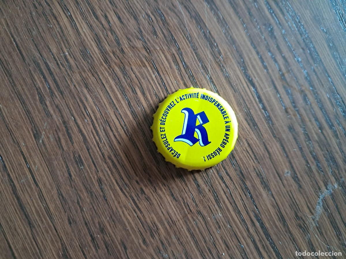 Coleccionismo de cervezas: chapa tap&oacute;n corona de cerveza artesanal de Francia, Rebelle.