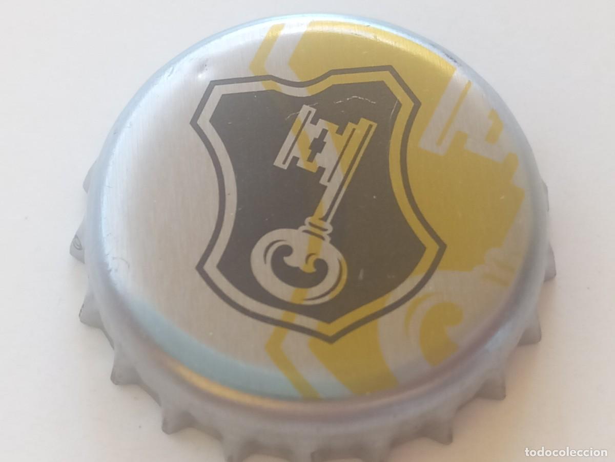 Coleccionismo de cervezas: Chapa tap&oacute;n corona de la cerveza alemana BECK'S