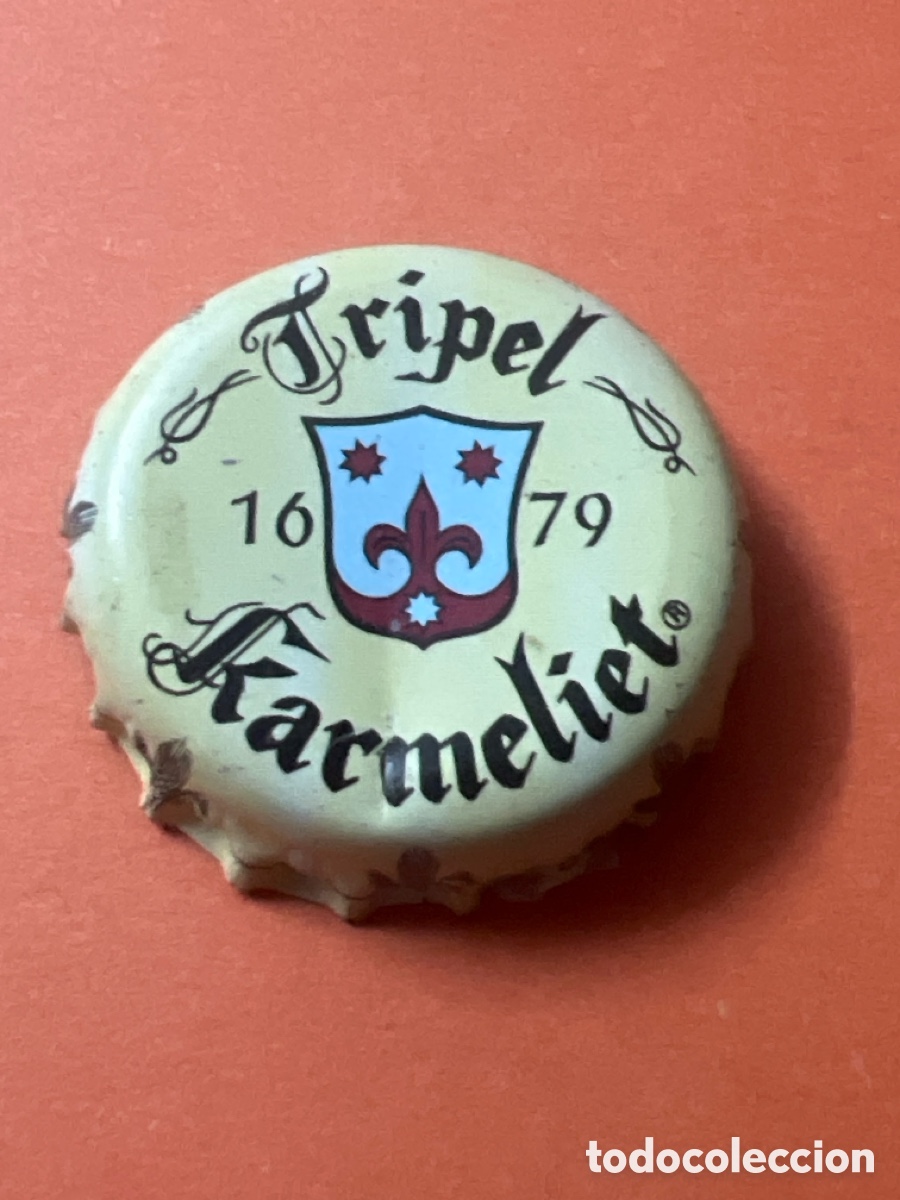 Coleccionismo de cervezas: T908. CHAPA CORONA DE CERVEZA - Tripel Karmeliet - Belgica