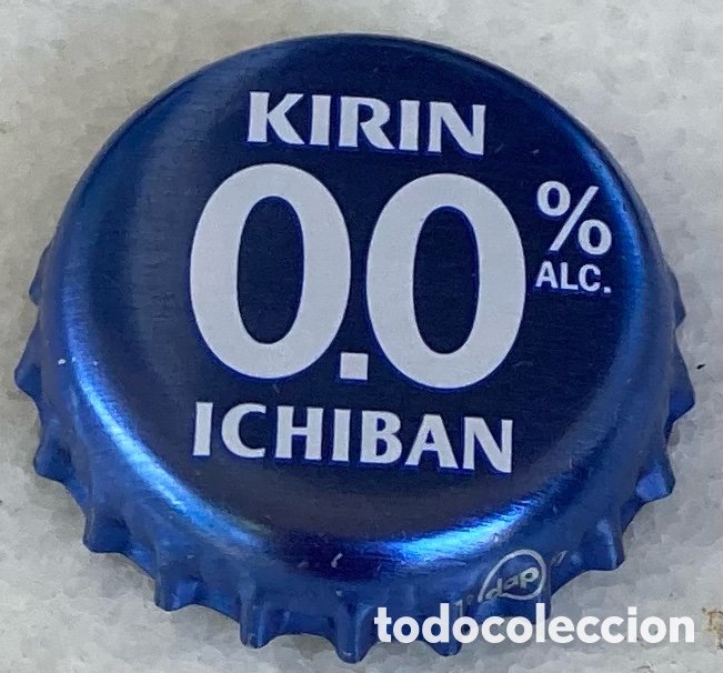 Collectable Beer: TAP&Oacute;N CORONA CHAPA CERVEZA BIERE BIER BOTTLE CAP BEER KIRIN 0,0 ICHIBAN.JAP&Oacute;N.-LOTE N. 3013-CARMANJO