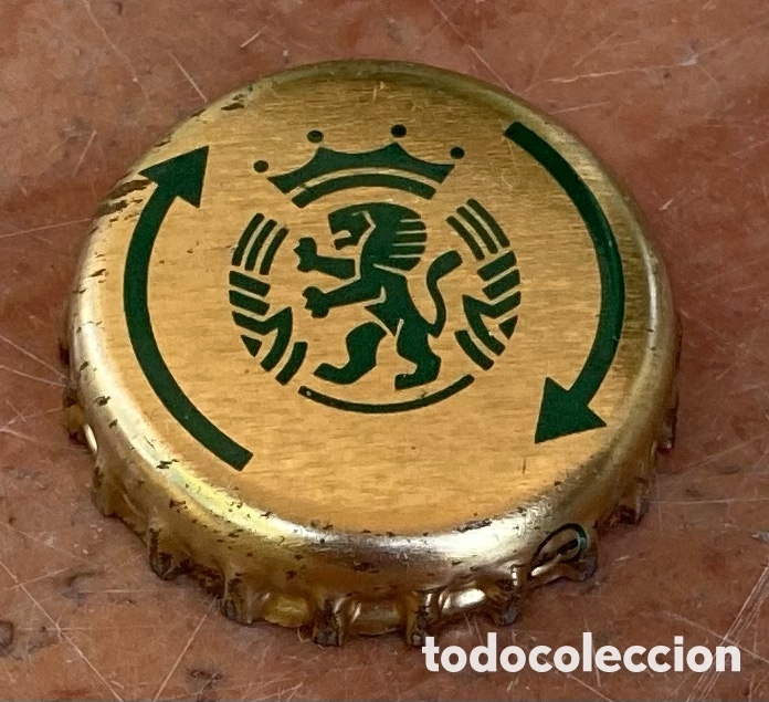 Collectable Beer: TAP&Oacute;N CORONA CHAPA BOTTLE CAP CAPSULE BIERE CERVEZA PERLENBACHER LIDL (3) .-LOTE N. 1522--CARMANJO