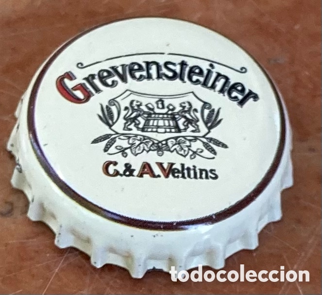 Collectable Beer: TAP&Oacute;N CORONA CHAPA BOTTLE CAP CAPSULE BIERE CERVEZA GREVENSTEINER.ALEMANIA .-LOTE N. 3234-CARMANJO