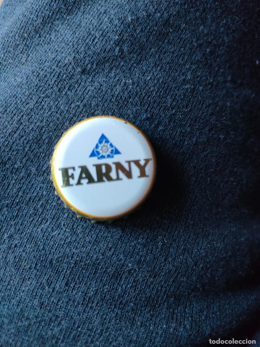 Colecionismo de cervejas: CHAPA CERVEZA ALEMANA FARNY