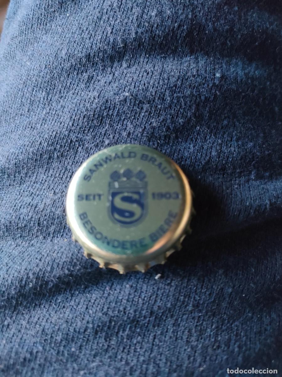 Colecionismo de cervejas: CHAPA CERVEZA ALEMANA DANWALD BRAUT