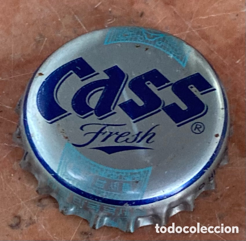 Coleccionismo de cervezas: TAP&Oacute;N CORONA CHAPA BOTTLE CAP CAPSULE BEER CERVEZA CASS. COREA DEL SUR (4) .-LOTE N. 4153--CARMANJO