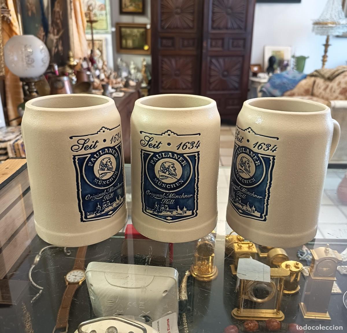 Coleccionismo de cervezas: Jarra de cerveza Paulaner
