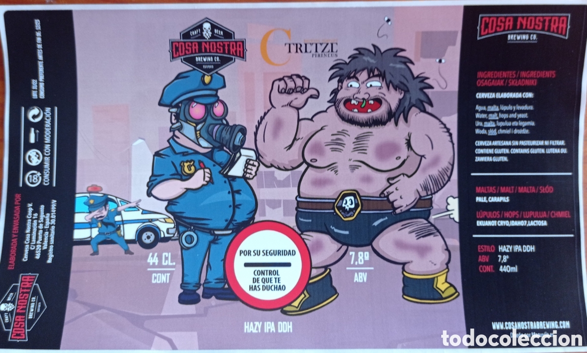 Collectable Beer: ETIQUETA CERVEZA ARTESANA