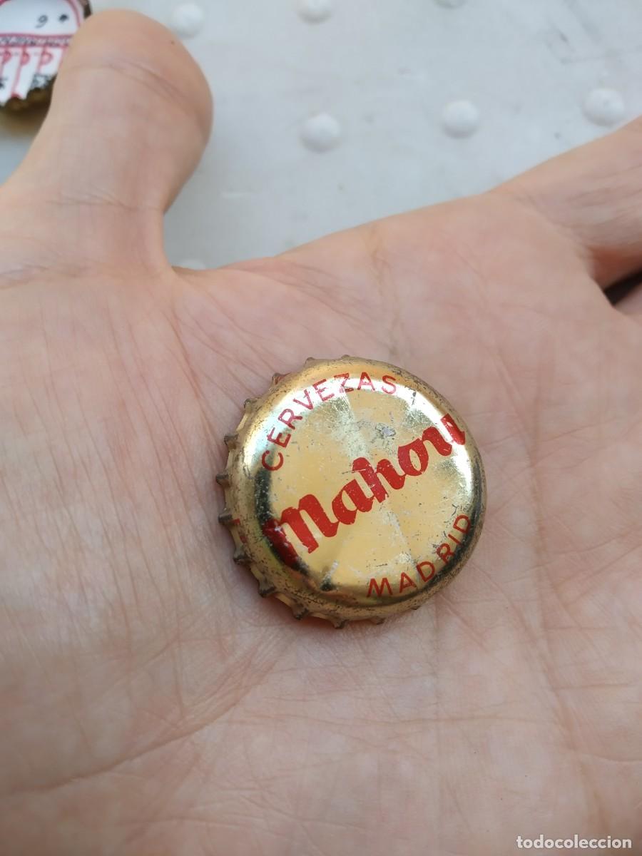 Coleccionismo de cervezas: CHAPA CERVEZA MAHOU VER FOTOS