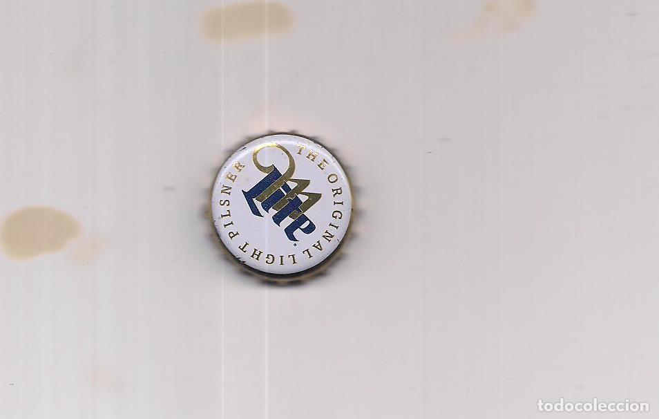 Colecionismo de cervejas: 1 chapa de cerveza de LITE estados Unidos