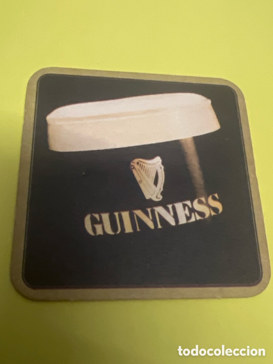 Colecionismo de cervejas: T1/F2/207. GUINNESS POSAVASOS - DESSOUS DE VERRE - COASTERS