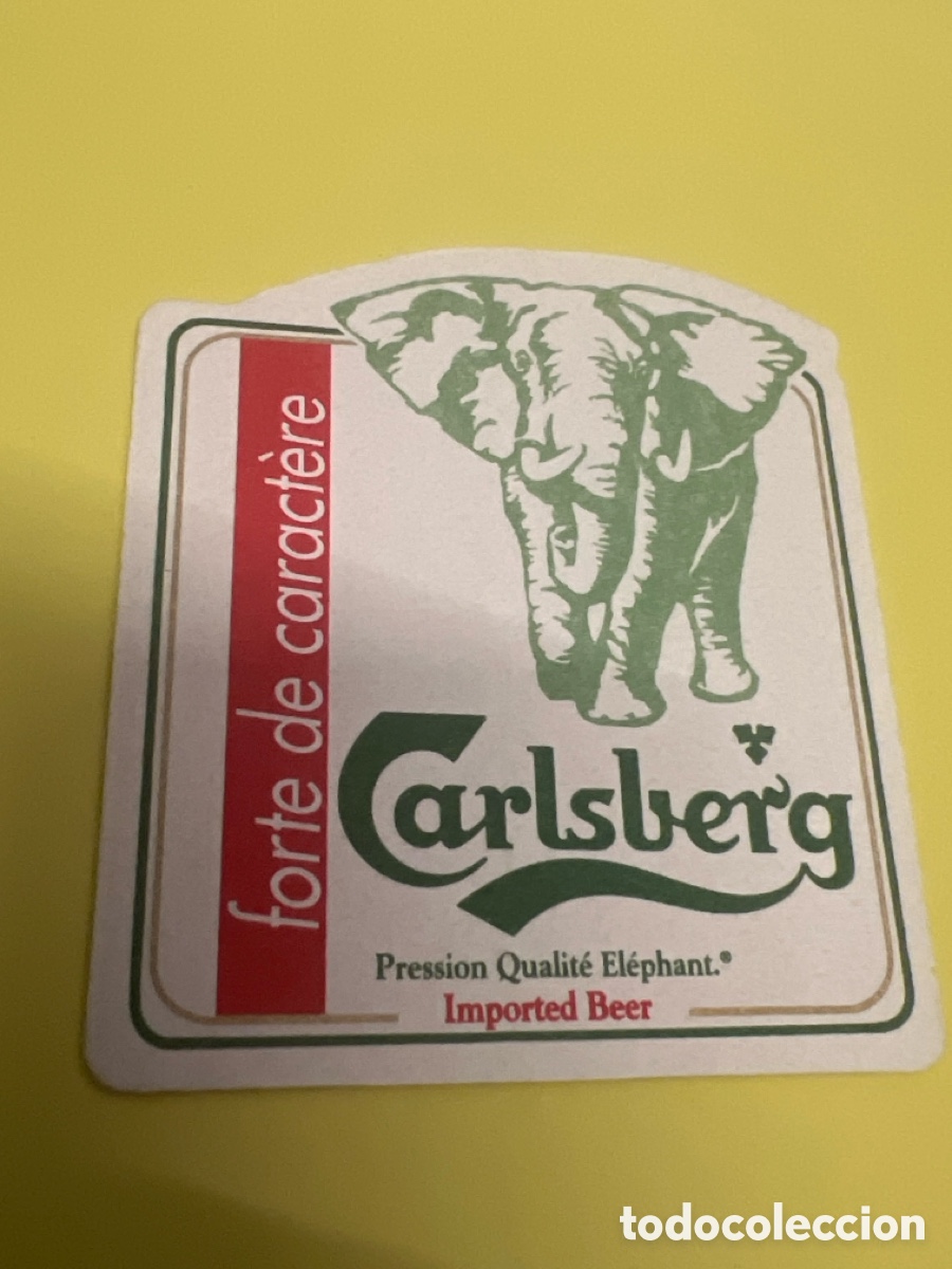 Colecionismo de cervejas: T1/F2/207. CARLSBERG POSAVASOS - DESSOUS DE VERRE - COASTERS