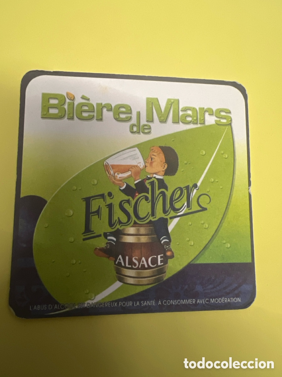 Sammeln von Brauereiartikeln: T1/F2/208. FISCHER POSAVASOS - DESSOUS DE VERRE - COASTERS