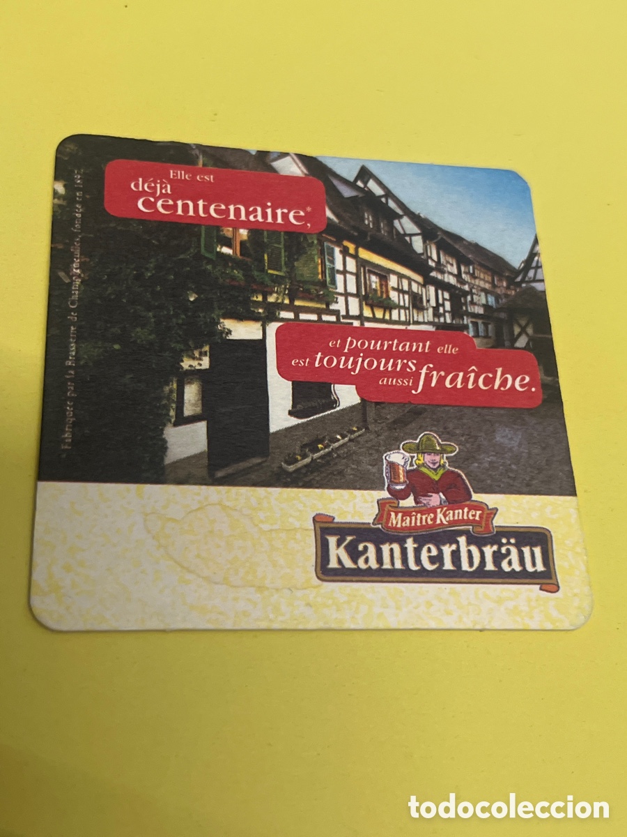 Collectionnisme de bi&egrave;res: T1/F2/207. KANTERB&Auml;U POSAVASOS - DESSOUS DE VERRE - COASTERS