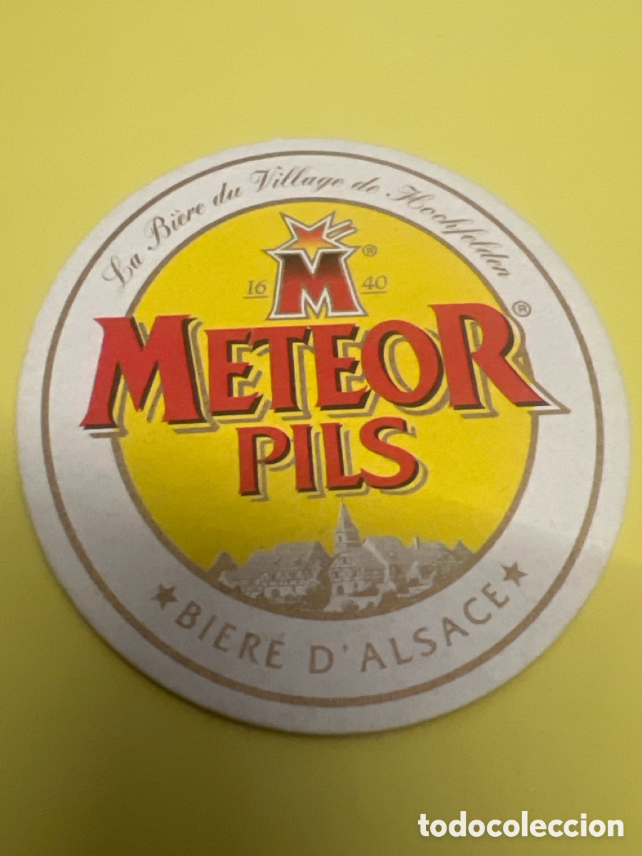 Collectionnisme de bi&egrave;res: T1/F2/208. METEOR PILS POSAVASOS - DESSOUS DE VERRE - COASTERS
