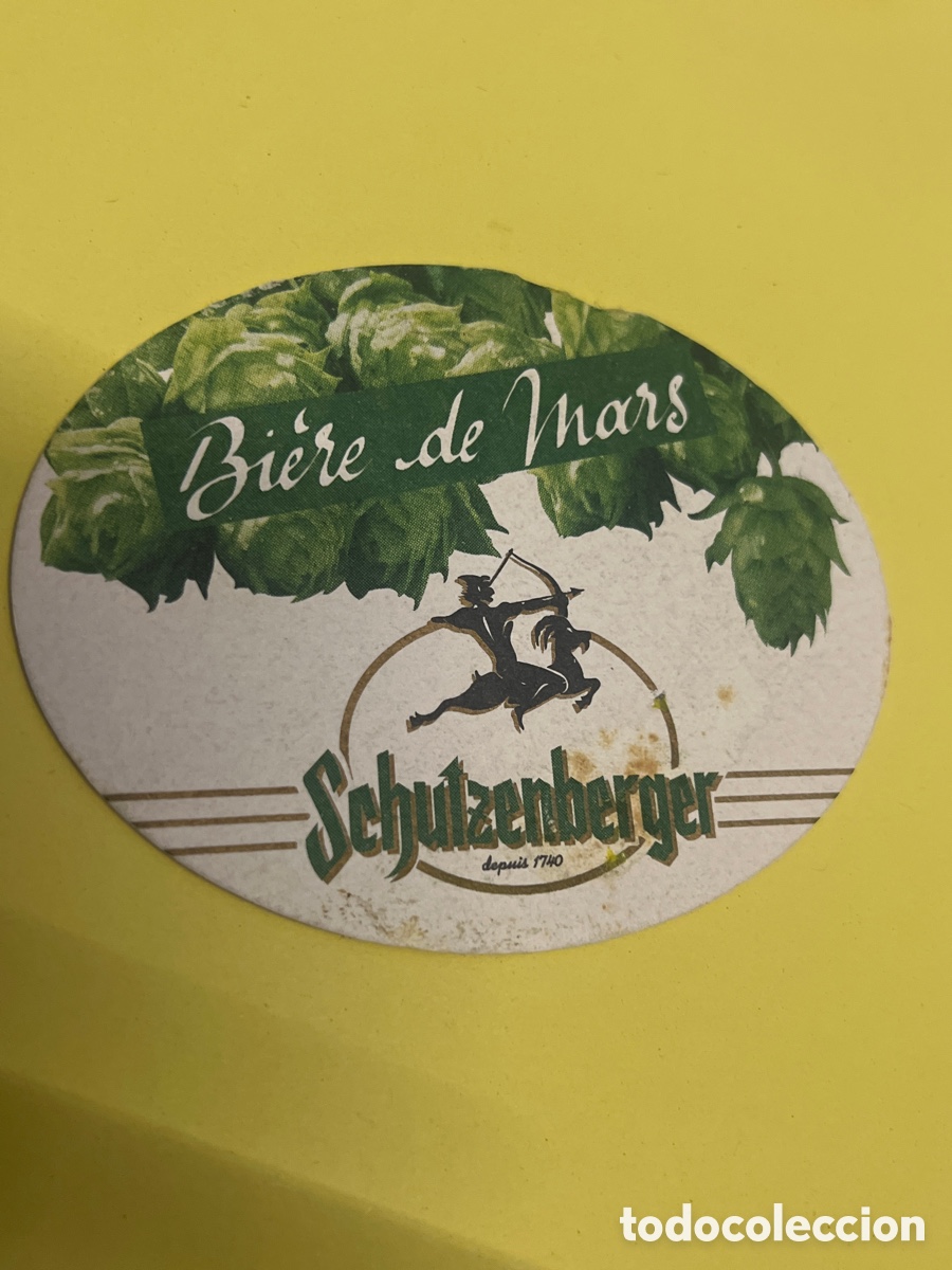 Collectionnisme de bi&egrave;res: T1/F2/207. SCHUTZENBERGER POSAVASOS - DESSOUS DE VERRE - COASTERS