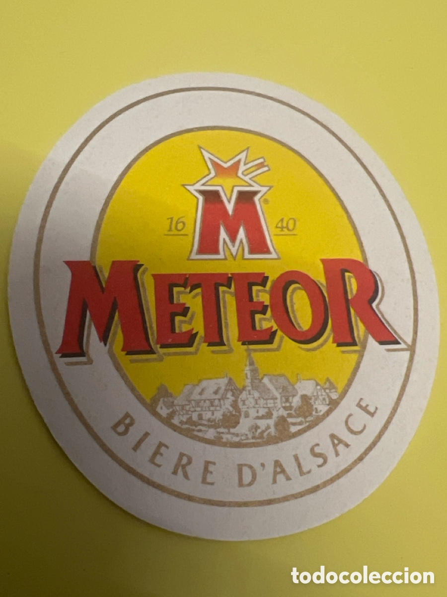 Collectionnisme de bi&egrave;res: T1/F2/207. METEOR POSAVASOS - DESSOUS DE VERRE - COASTERS
