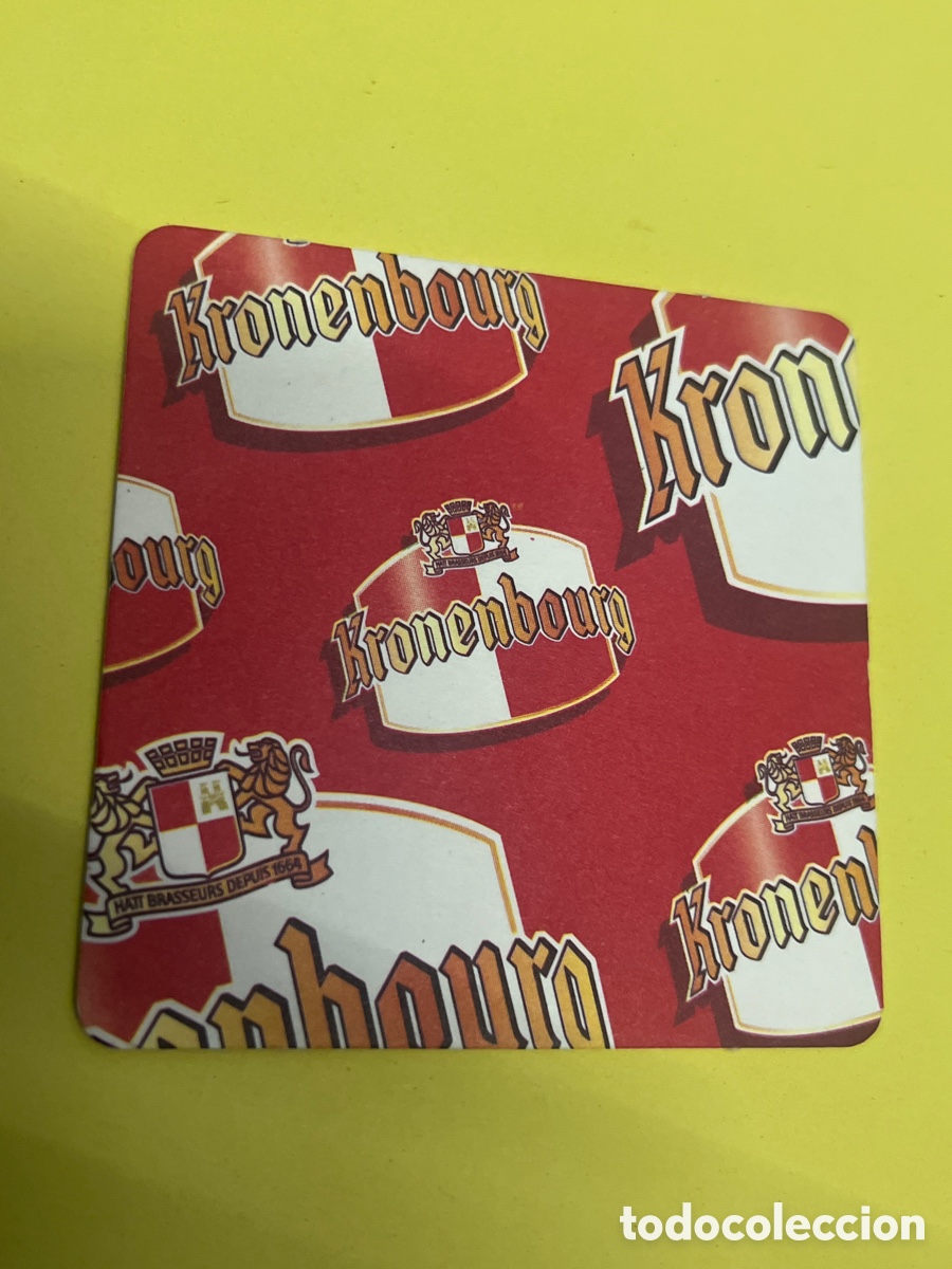 Collectionnisme de bi&egrave;res: T1/F2/210. KRONENBOURG POSAVASOS - DESSOUS DE VERRE - COASTERS