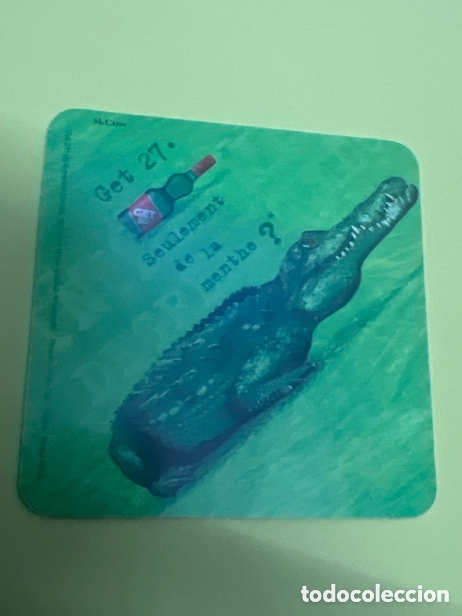 Collectionnisme de bi&egrave;res: T1/F2/211. GET 27 POSAVASOS - DESSOUS DE VERRE - COASTERS