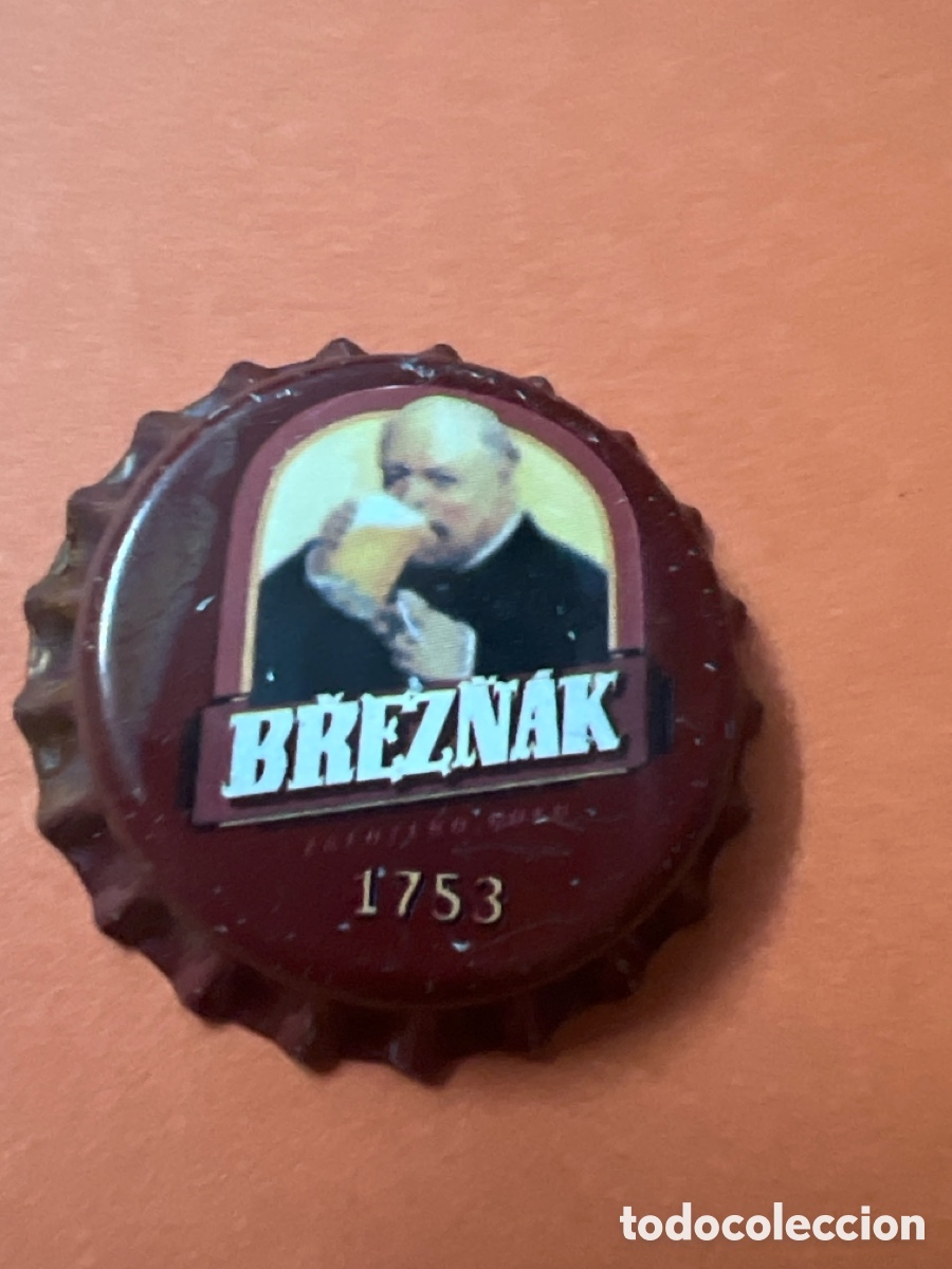 Sammeln von Brauereiartikeln: T4/X135/F1. CHAPA CERVEZA - Březň&aacute;k Zalozeno Roku 1753 - SIN ABRIR - Rep&uacute;blica Checa
