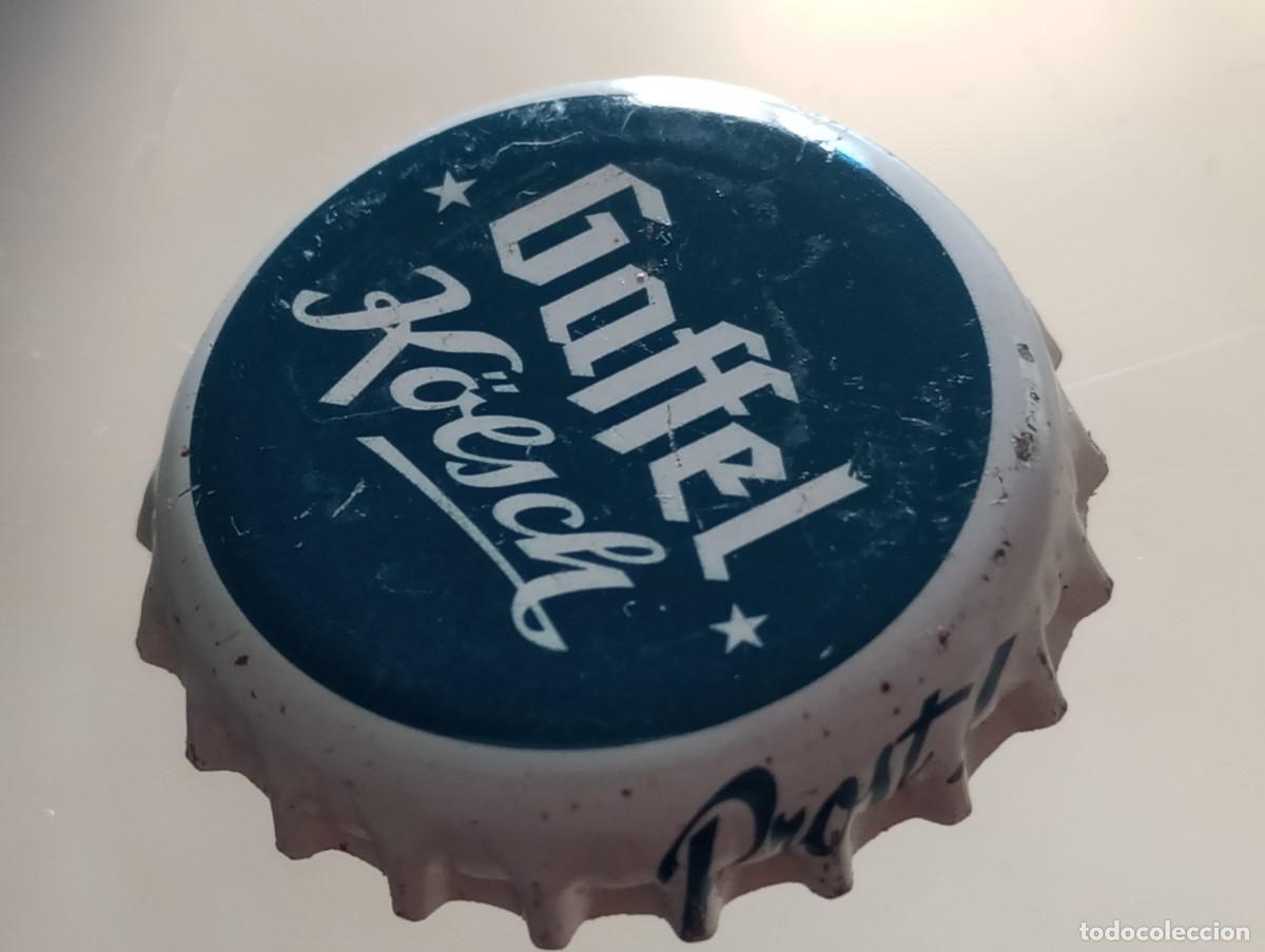 Collectable Beer: Chapa tap&oacute;n corona de la cerveza alemana GAFFEL K&Ouml;LSCH (en la falda: PROST!)