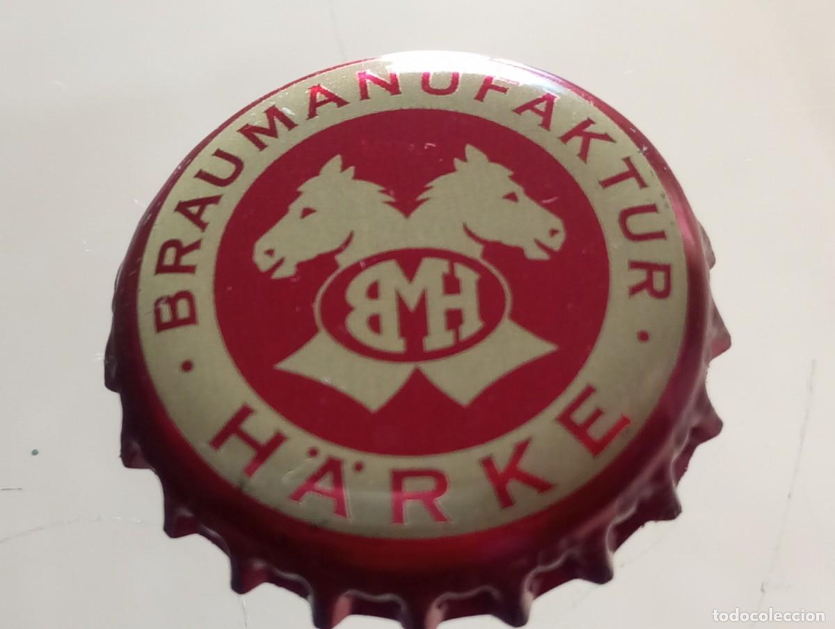 Collectionnisme de bi&egrave;res: Chapa tap&oacute;n corona de la cerveza alemana H&Auml;RKE BRAUMANUFAKTUR