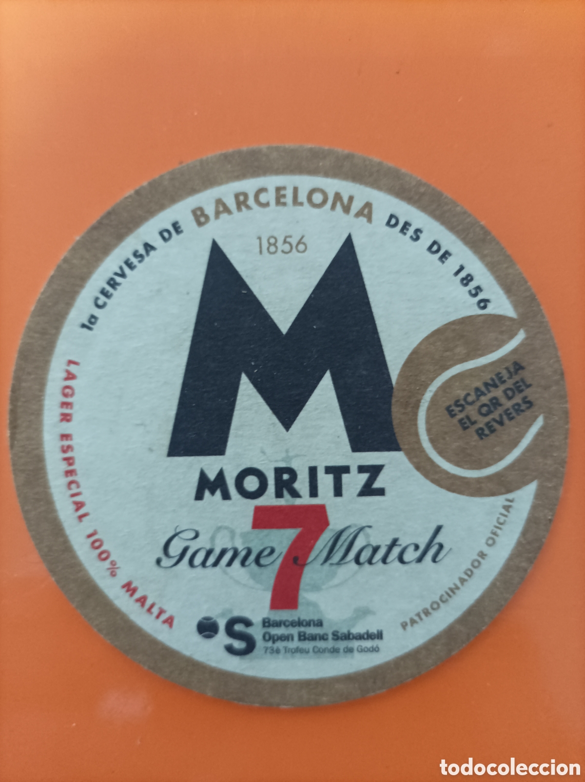 Coleccionismo de cervezas: POSAVASOS CERVEZA MORITZ - Foto 1