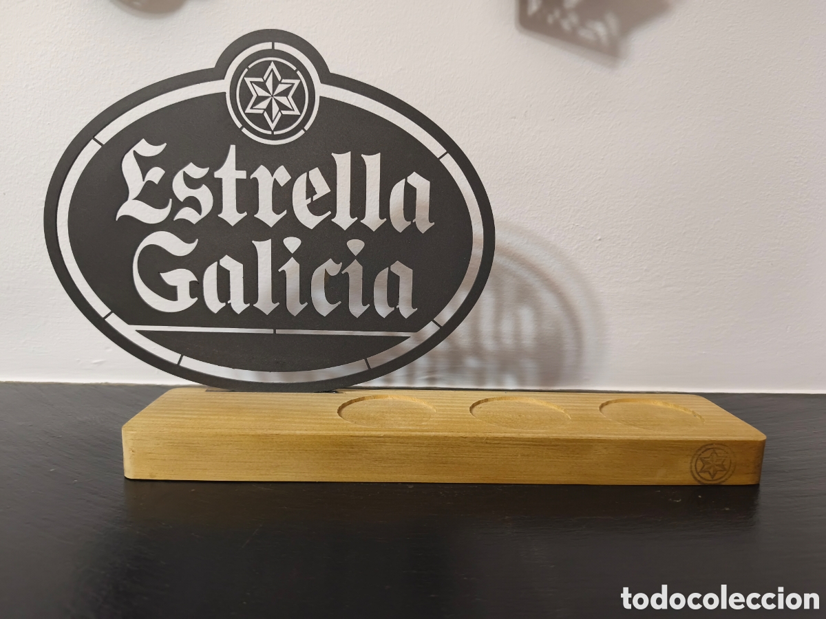 Coleccionismo de cervezas: EXPOSITOR ESTRELLA DE GALICIA.