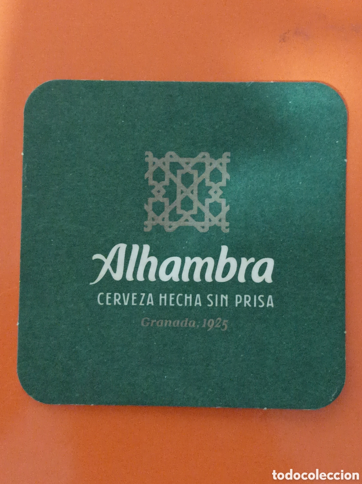 Collectable Beer: POSAVASOS CERVEZA ALHAMBRA
