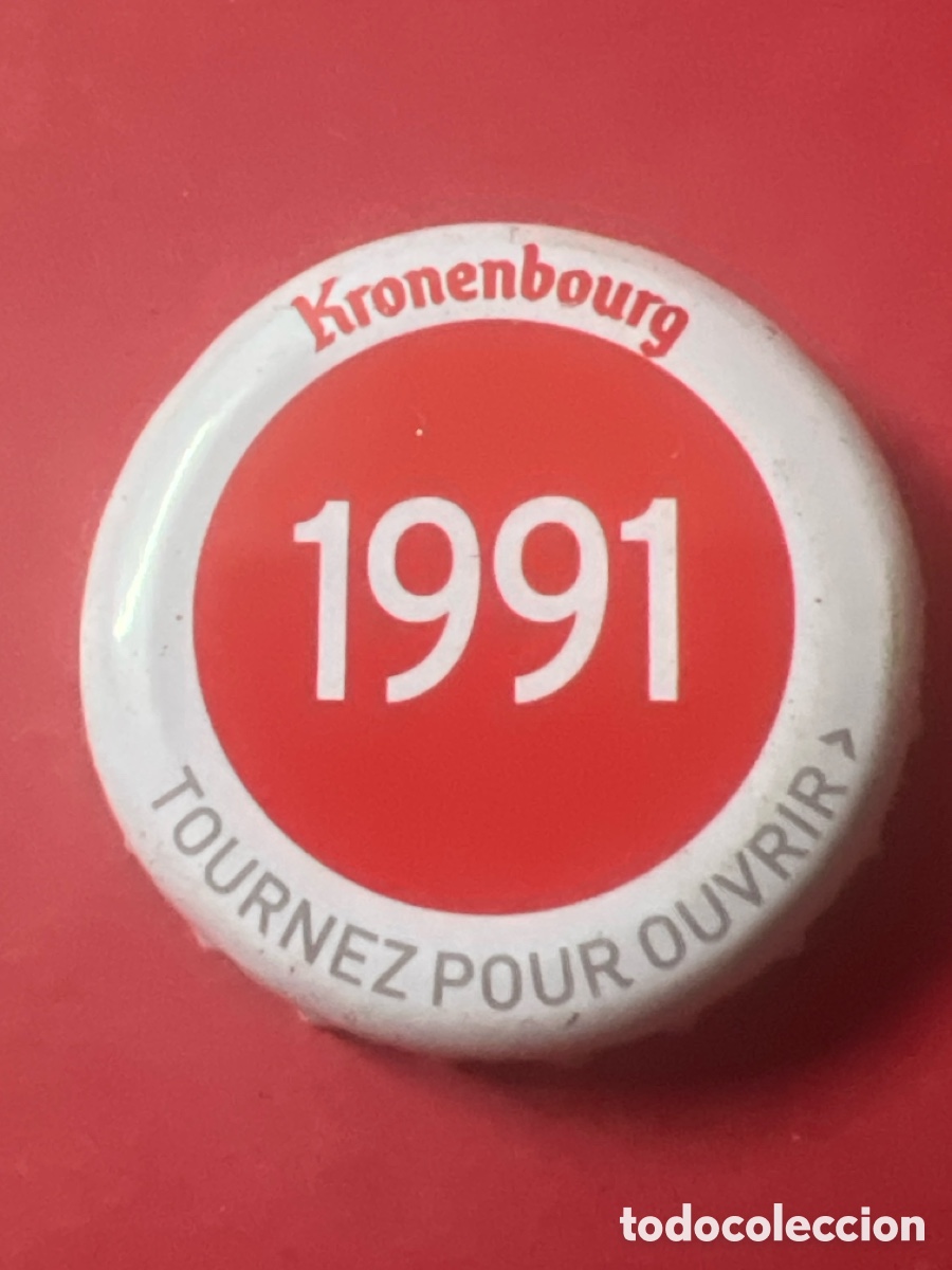 Collectionnisme de bi&egrave;res: T4/X149/F1. CHAPA CERVEZA - KRONENBOURG